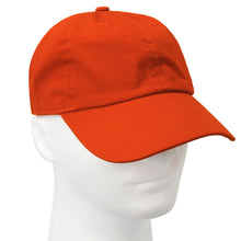 Load image into Gallery viewer, Classic Baseball Cap Soft Cotton Adjustable Size - Orange